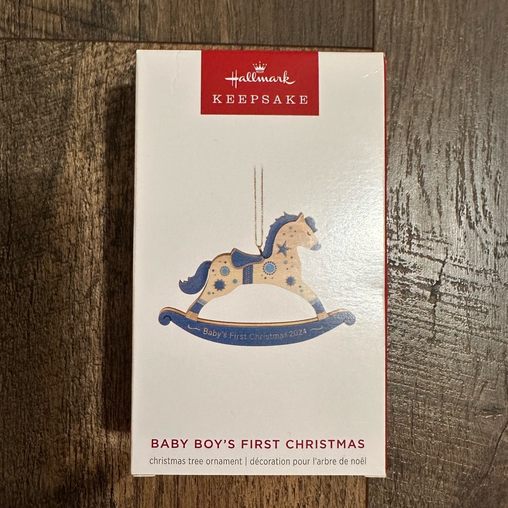 Hallmark Baby Boy's First Christmas Ornament 2024